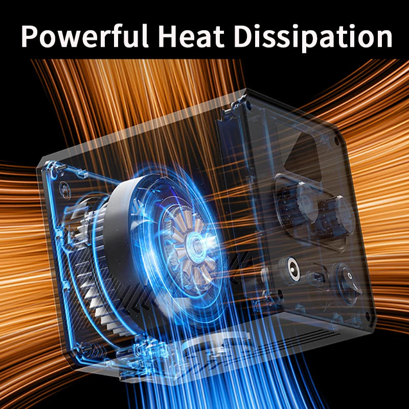 60W Pro Portable LED Video Light COB Bi-Color  photography light 2800K-7500K for Livestreaming Handheld Outdoor Shooting Light
